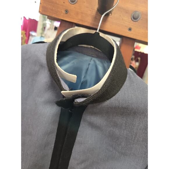 Military Academy West Point Men's Cadet Gray Wool Uniform Jacket Coat 40 20 1/2 - Picture 6 of 10